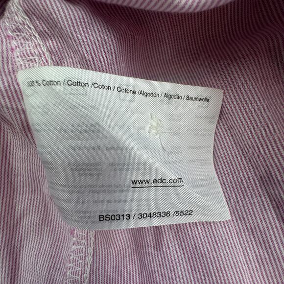 EDC by Esprit VTG Preppy Western Button Down Tunic/Mini Dress Women's Size XL - Picture 5 of 6